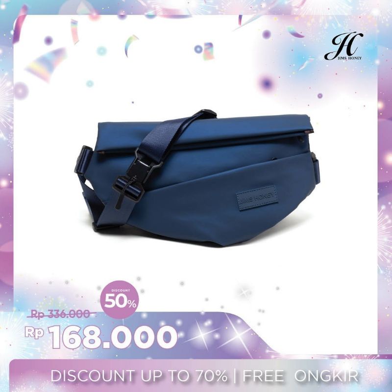 Ariel waistbag by jims honey tas pinggang, selempang depan bisa d pakai cewek atau cowok