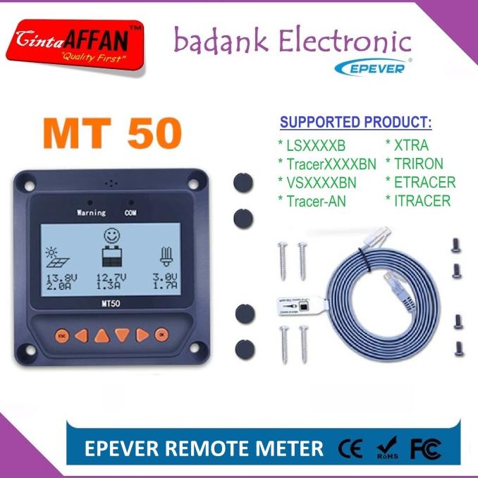 EPEVER MT50 Remote Meter