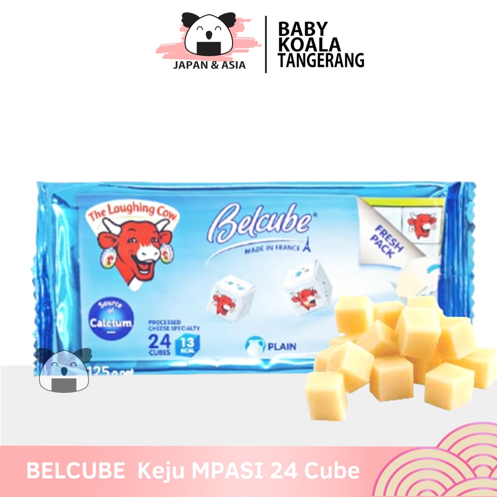 

BELCUBE Plain Cheese Bite 24 Cube | Keju MPASI Bayi-