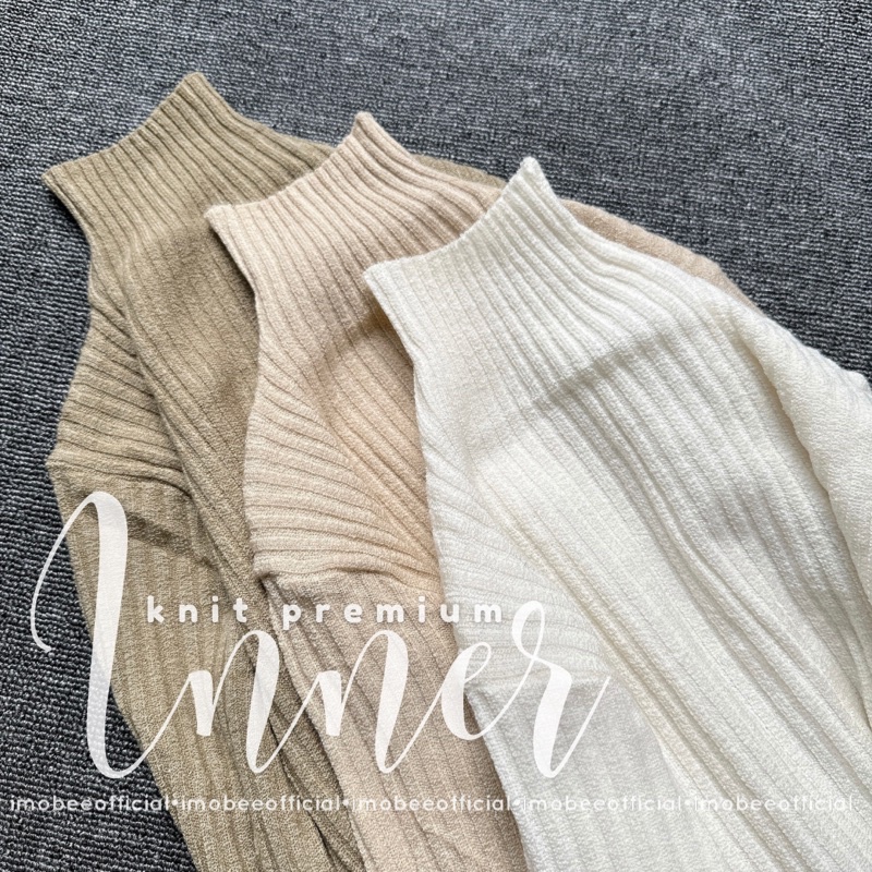 INNER KNIT PREMIUM TURTLENECK // MANSET RAJUT PREMIUM IMPORT