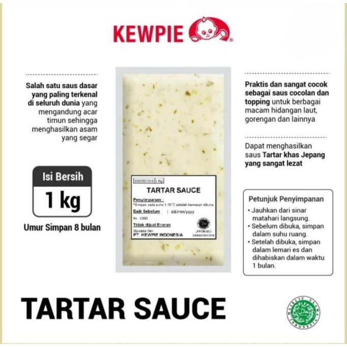 

Kewpie Tartar Sauce 1kg