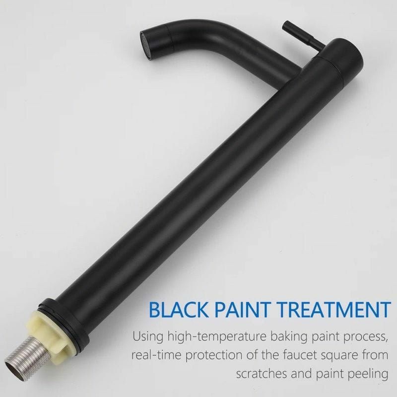 Keran wastafel BLACK HITAM 20cm / 30cm Stainless SUS304 PROMO TERMURAH