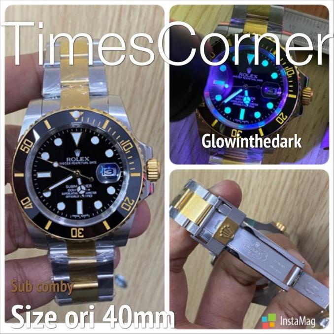 Rolex submariner saaphire ring ceramic 40mm fullset