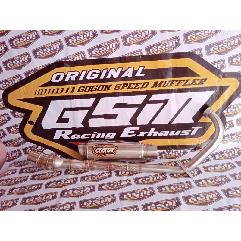 knalpot GSM khusus motor mx old. mx new