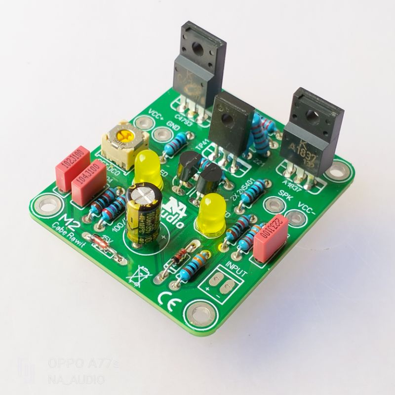 Kit Driver Power Amplifier M2 Bostrap terbaru Cabe rawit  Horeg Josss