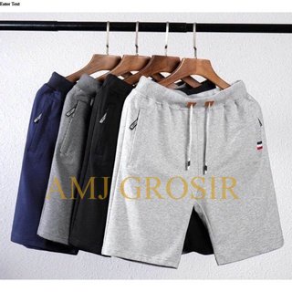 YANG LAGI HITS Celana Pendek Pria Sweatpants Santai Running ORIGINAL Fleece Katun