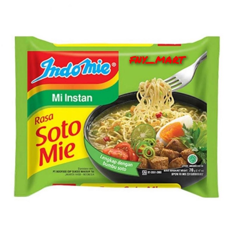 

INDOMIE Mie Instan Rasa Soto / Indomie Soto Mie Instan