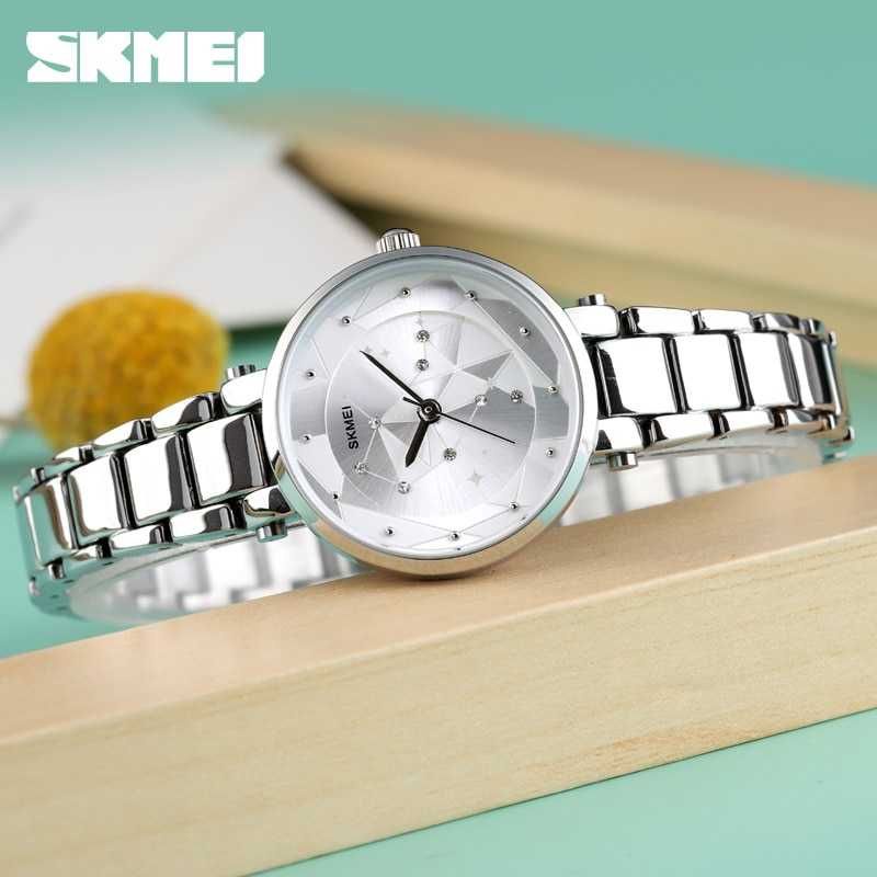 JAM Tangan Wanita Analog Skmei 1411 Original