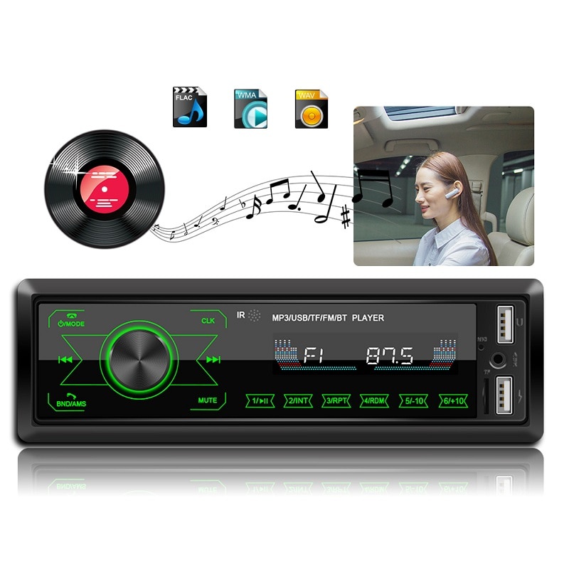 AUDEW Tape Audio Mobil MP3 Media Player Touch Screen FM Radio Bluetooth - M10 - Black