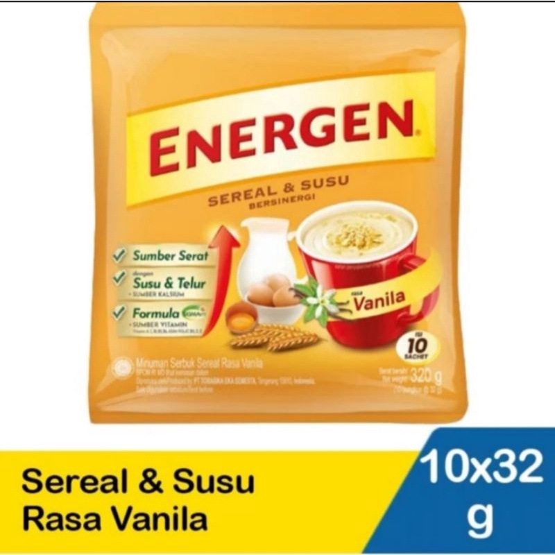 

energen vanilla isi 10 pcs
