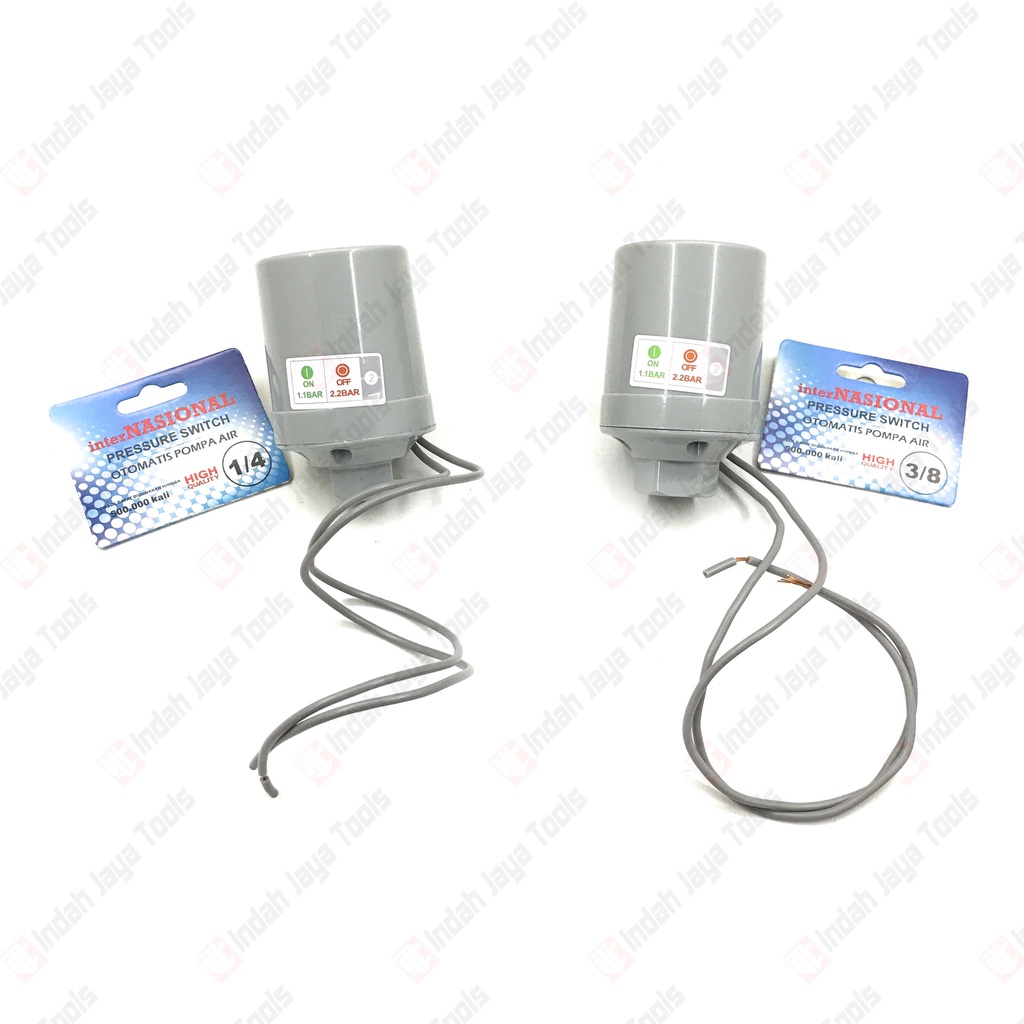 INTER NASIONAL Otomatis Pompa Air DOUBLE Platina - Pressure Switch