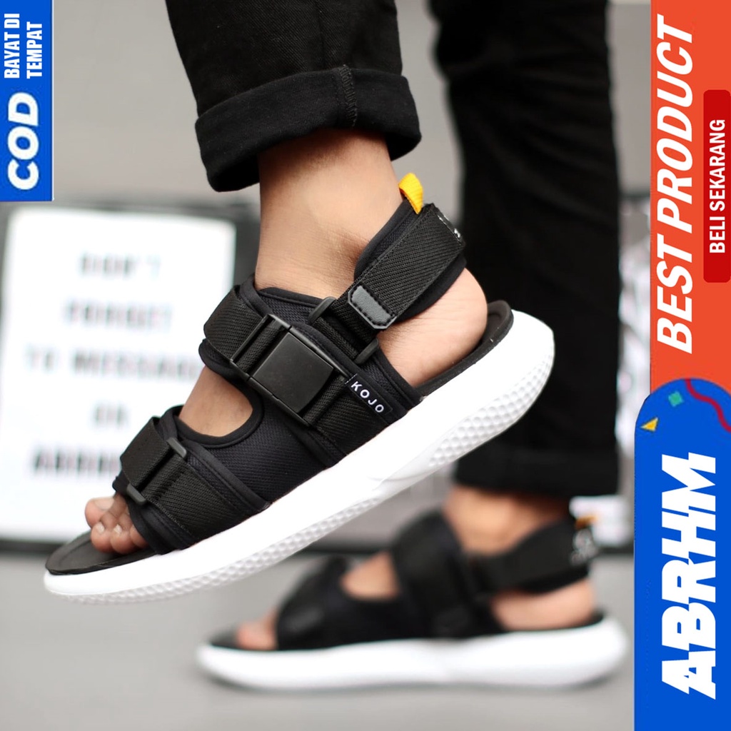 Sandal Gunung Casual Traveling Pria Trendi Fashion Korea Abrhm Akira