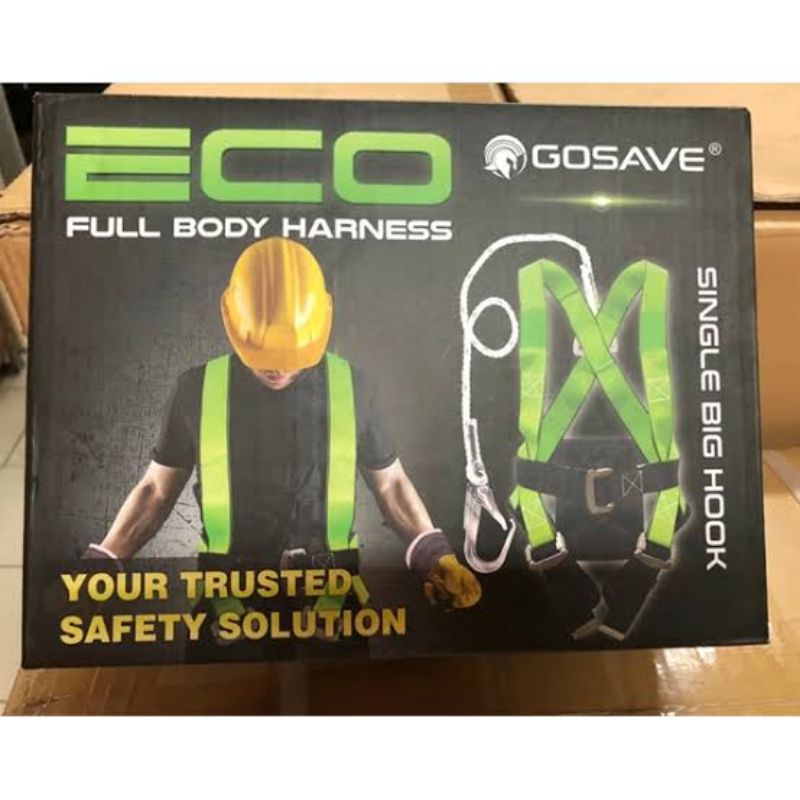 Full Body Harness Safety SINGLE HOOK BIG Gosave Eco Original