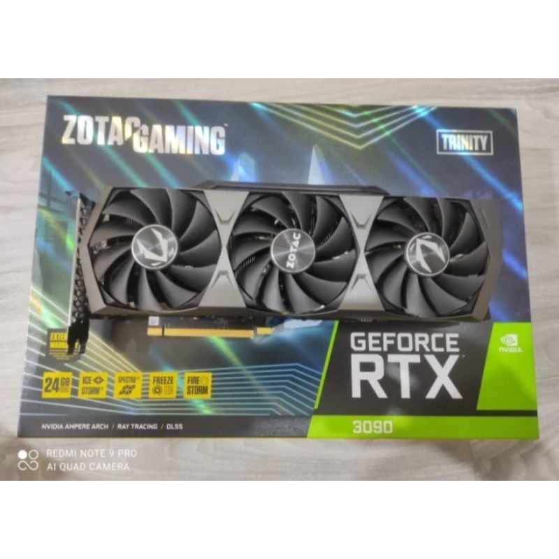 RTX 3090 Zotac Trinity exmining