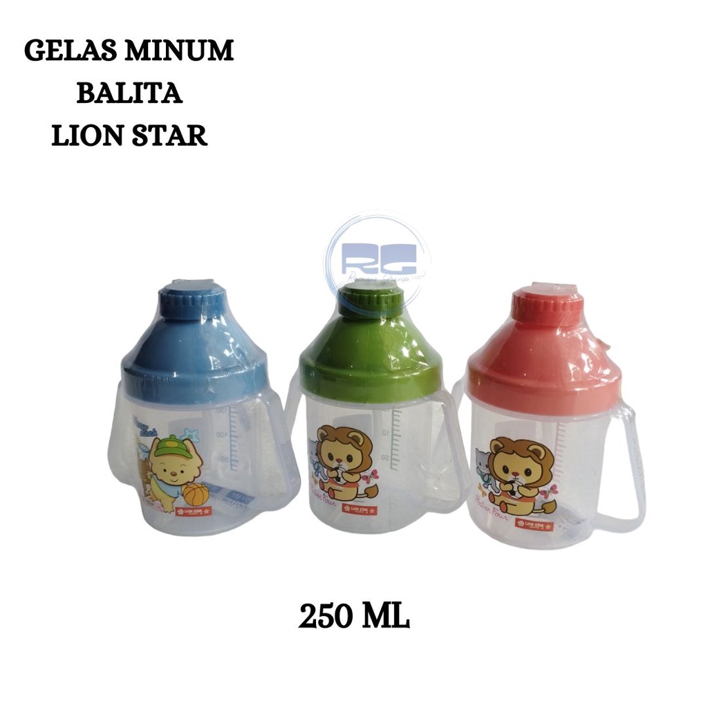 Botol Minum Bayi Gelas Anak Balita Botol Minum Anak Karakter Training Cup Botol Minum Lion Star