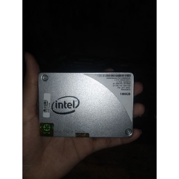 SSD INTEL 180GB PRO 1500 SERIES SATA 3 SECOND