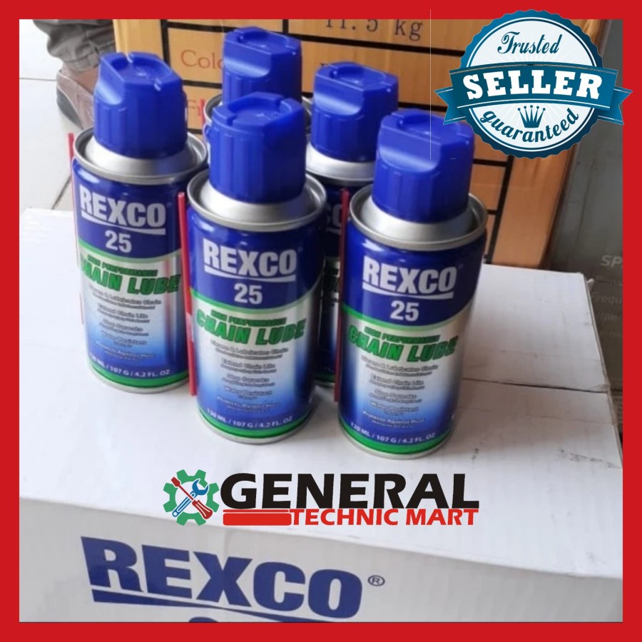 REXCO 25 chain lube 120ml chain lube rexco25 120 ml pelumas rantai