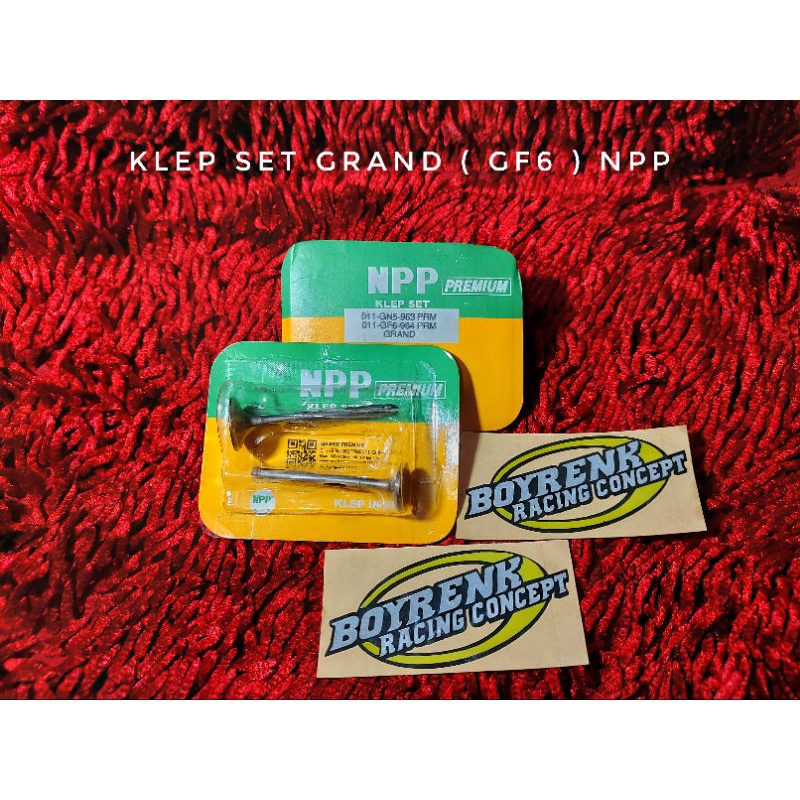 KLEP SET | PAYUNG KLEP HONDA SUPRA X 100 GRAND  NPP PREMIUM - BOYRENK RACING