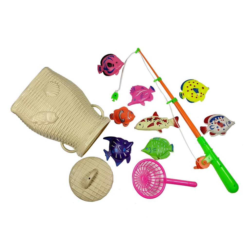 MAINAN PANCING IKAN SS1395 / MAINAN PANCING IKAN MAGNET SS1393 / MAINAN PANCING IKAN DAN WADAH KEPIS