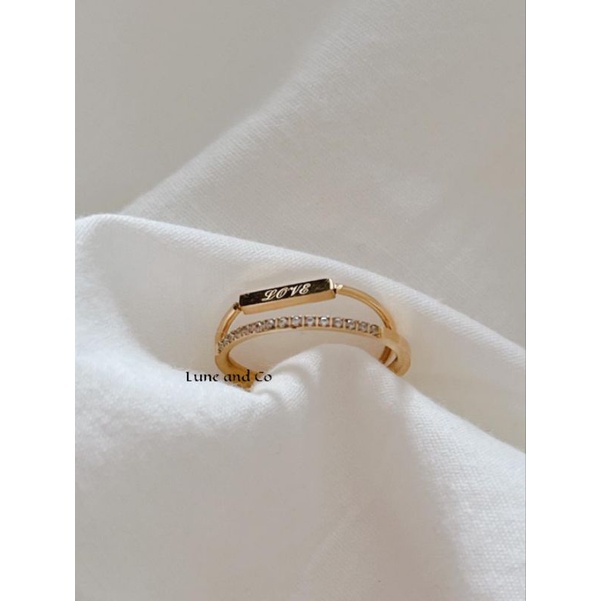 Cincin Fashion Forever Love 2in1 CS241