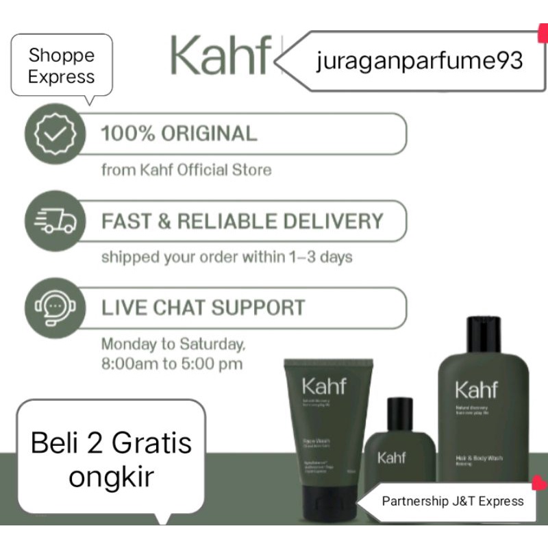 Parfum Kahf Original Produk Parfum Kekinian Parfum Brandid Parfum Murah Parfum Mewah Parfum Pria Par