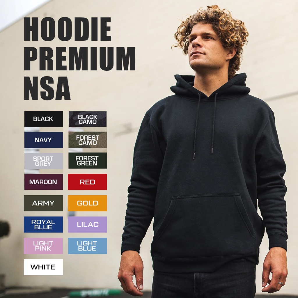 Premium Sweater Hoodie Polos Import New States Apparel (NSA) 9500