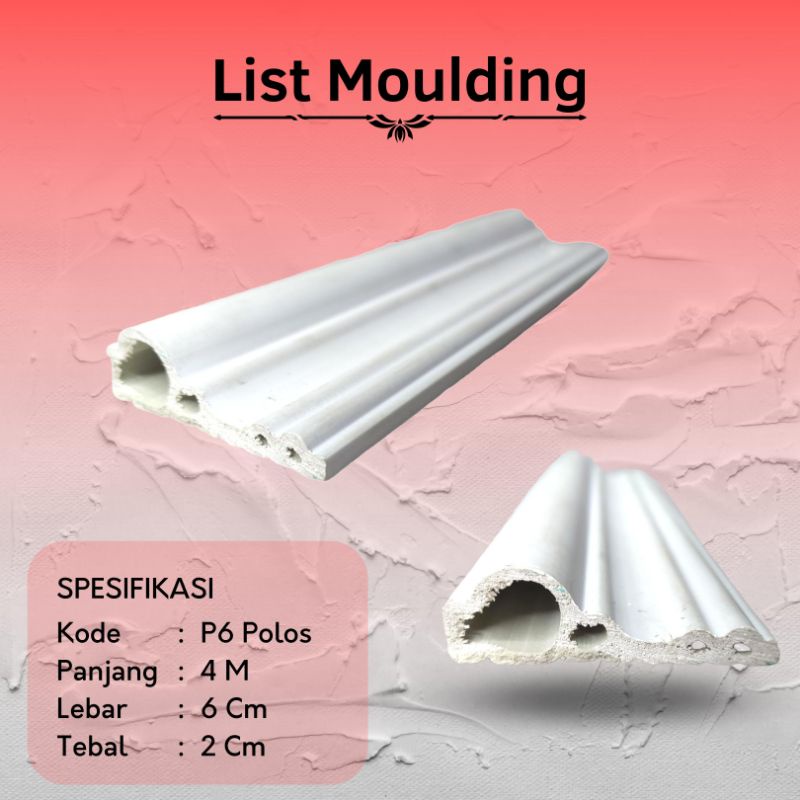 PROMO LIST MOLDING PVC DINDING TERBARU