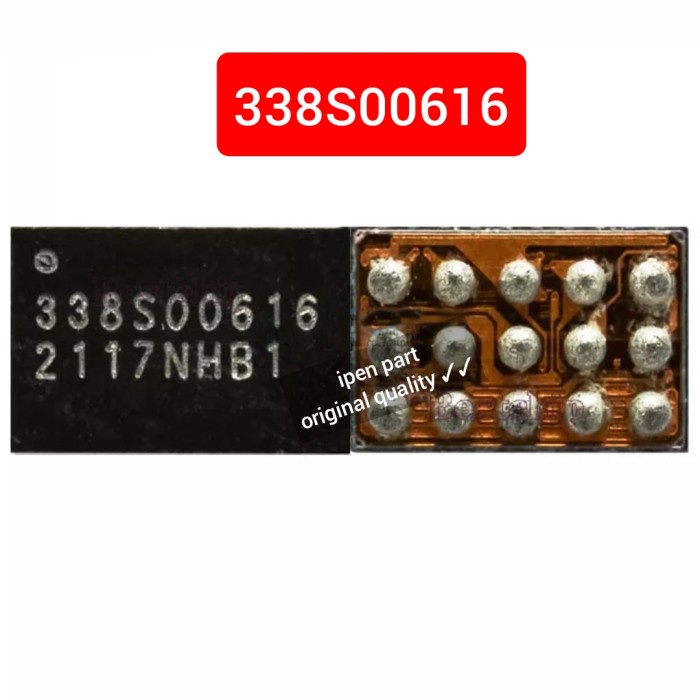 Rfacc Ic Lampu 338S00616 Iphone 13 Pro Mini Max Backlight Driver