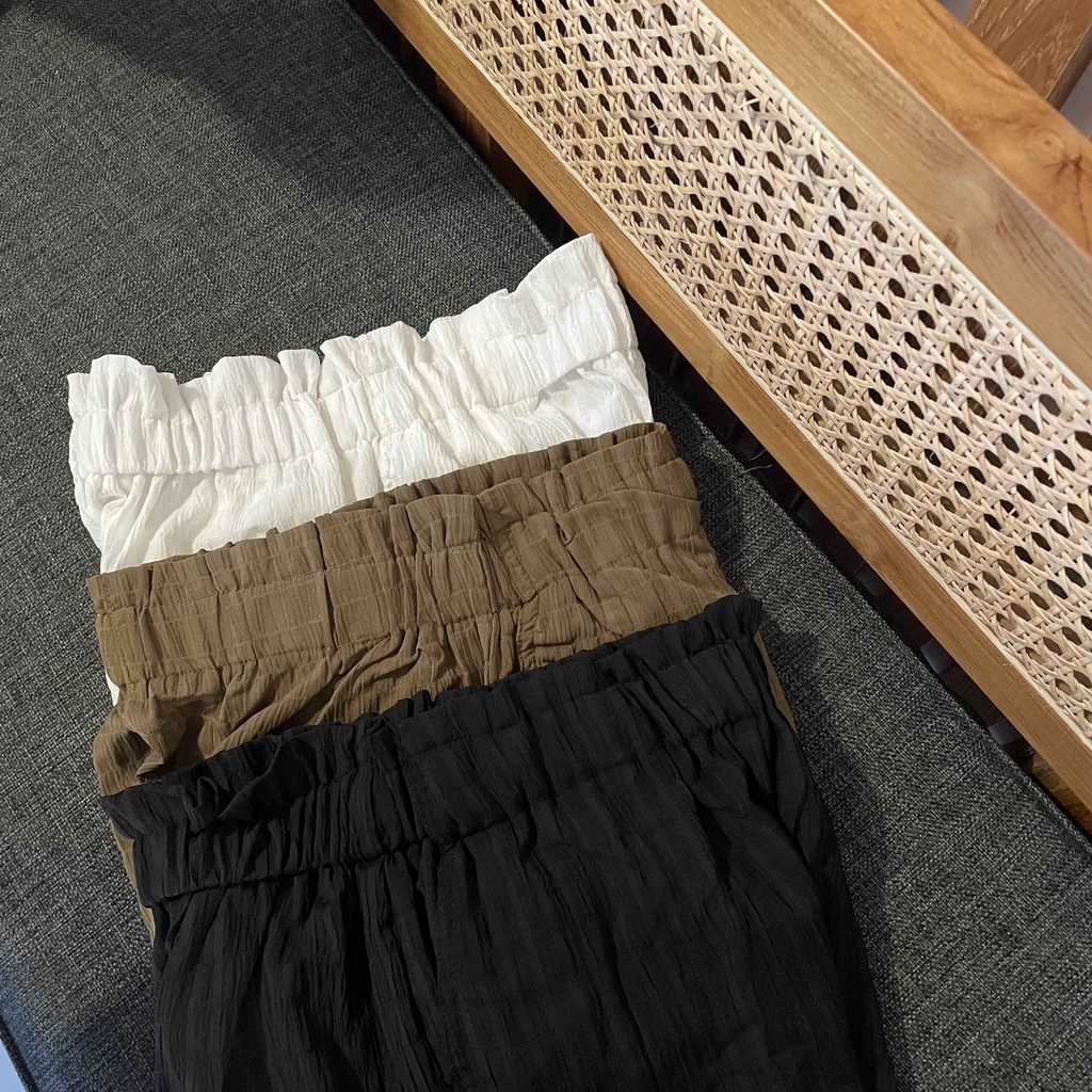 Celana BCL Crinkle Premium | Textured Pants