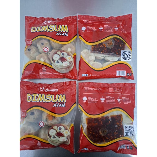 

Dimsum ayam + chili oil