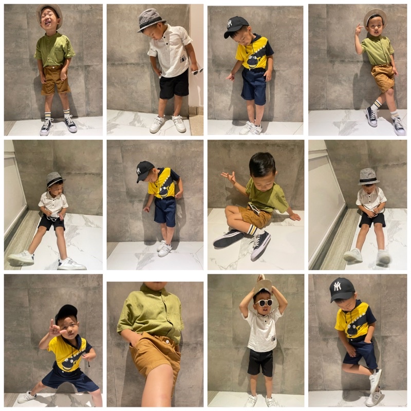 Basic Chinos Short Pants - Celana Chinos Anak