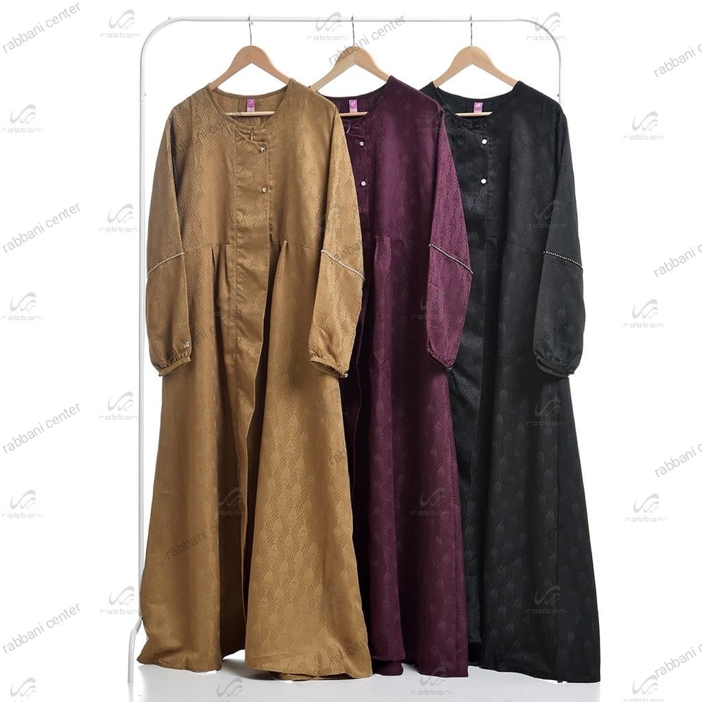 gamis rabbani zalma dress lebaran jumbo