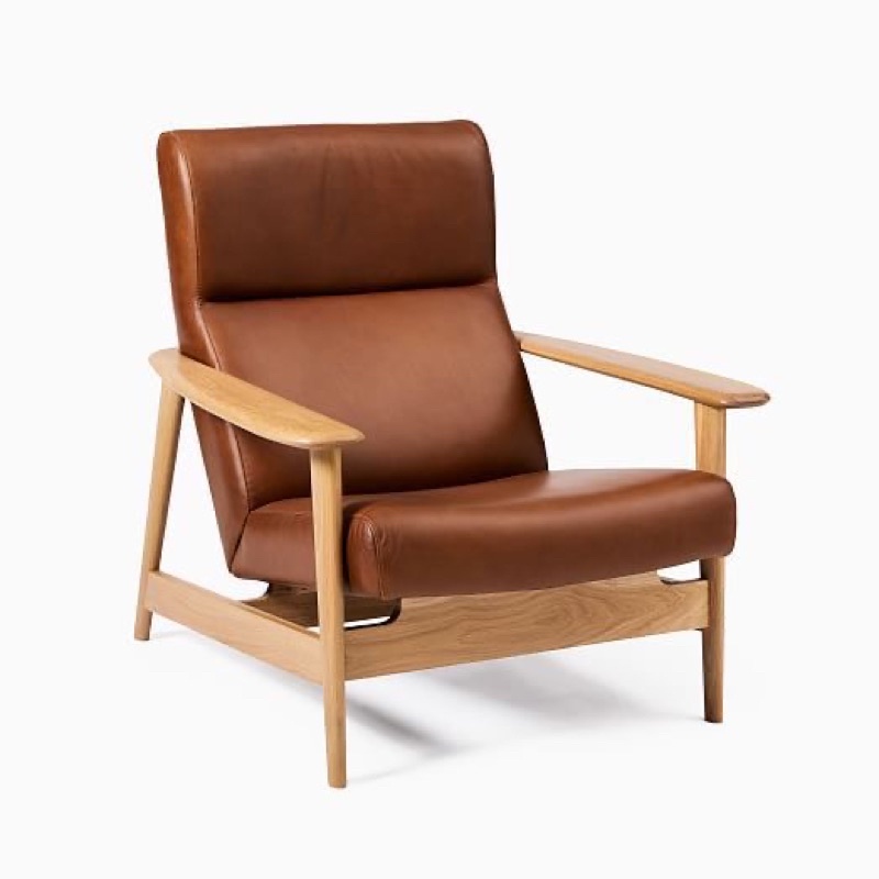 Kursi santai minimalis/Kursi arm chair jati
