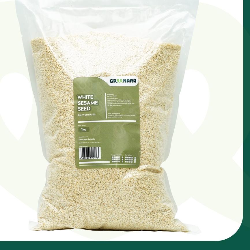 

❆ white sesame seed 1kg / wijen putih 1kg ❆