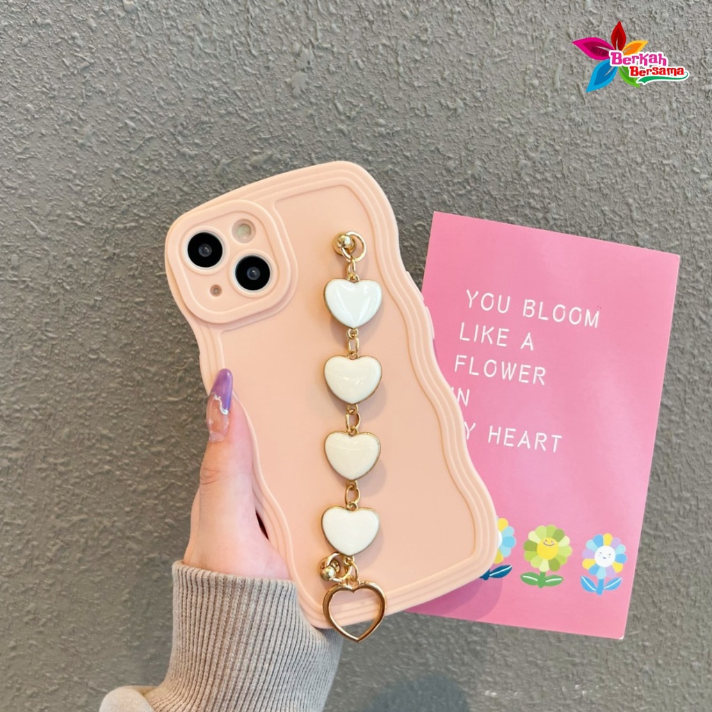 GC05 SOFTCASE GELOMBANG RANTAI LOVE FOR OPPO A3S A1K A5S A7 A11K A12 A15 A16 A55 A17 A17K A31 A8 A37 NEO 9 A39 A57 A71 A83 F1S A59 F5 F7 A9 2020 A52 A92 A53 A33 2020 A54 A55 A57 2022 A77S BB7649