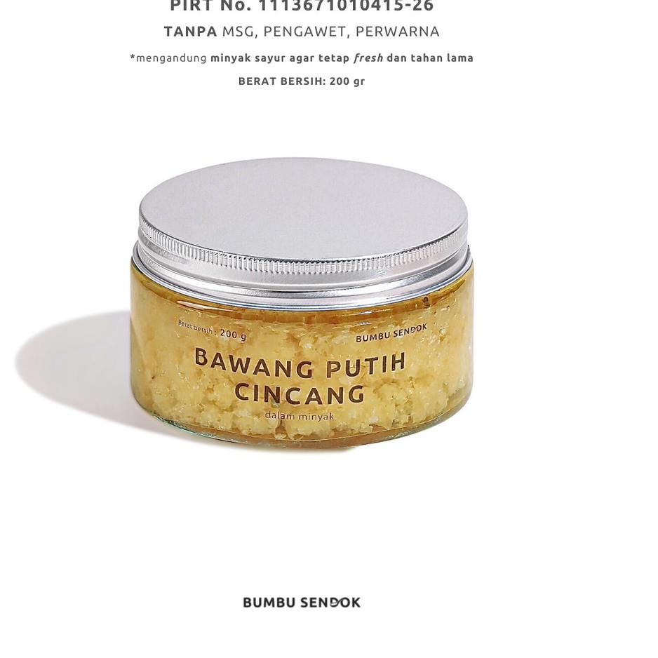 

Idz6Z0l Bawang Putih Cincang dalam Minyak // Minced Garlic in Oil 200g