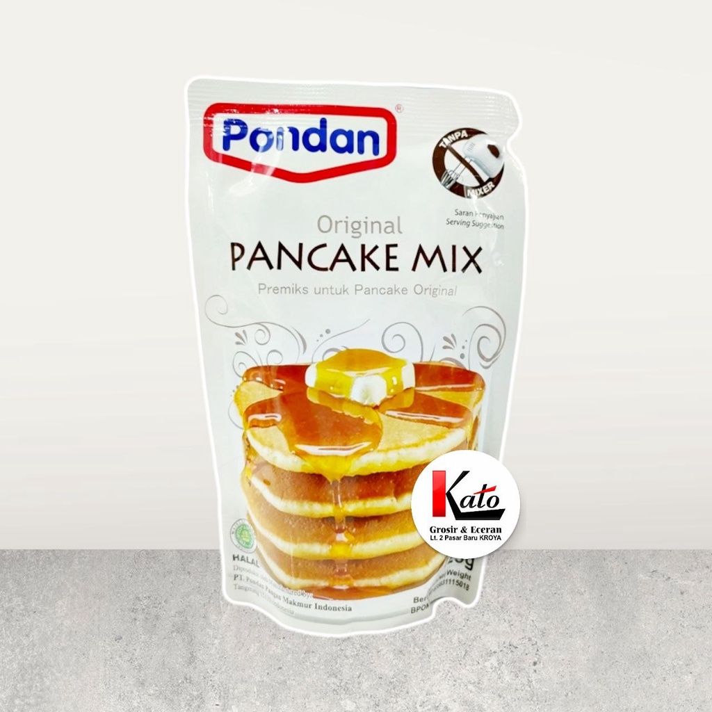 

Pondan Premix Instant Original Pancake Mix Pouch 125gr