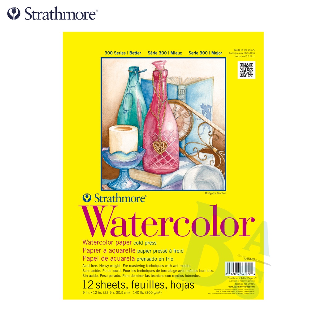 

Watercolorur Paper Pad 300 series - Strathmore