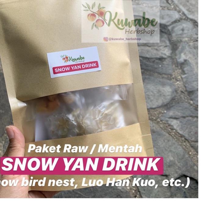 

◘ SNOW YAN DRINK/ PAKET MENTAH SNOW BIRD NEST TINGGI KOLAGEN ♖