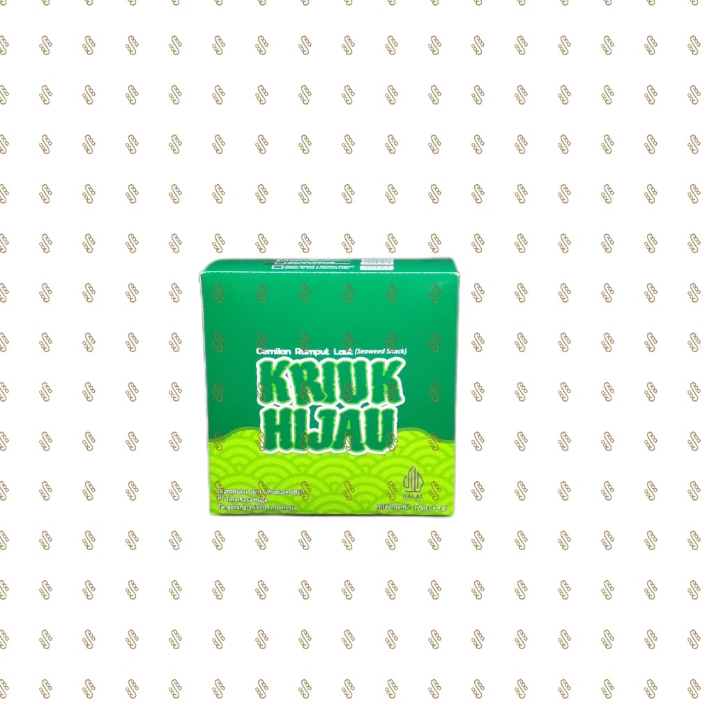 

Kriuk Hijau 4gr - Pak Isi 12 Sachet