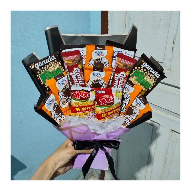 

Buket Snack (Kertas Cellophane)