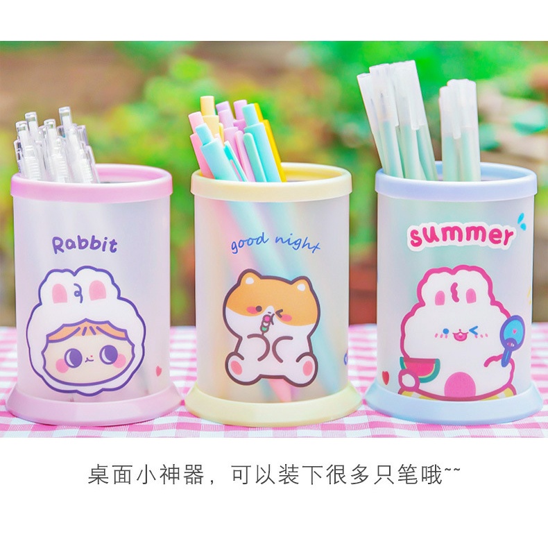 TEMPAT PENSIL TABUNG MOTIF / KOTAK PENSIL TABUNG LUCU / TEMPAT PULPEN DIY ROLL ON CUTE