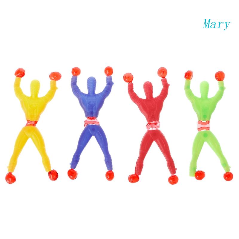 Mary Sticky Elastis Spider Man Fun Stretchy Mainan Anak Panjat Dinding Figure Super Hero