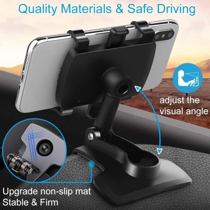 barokahgamis AXYS PHONE HOLDER / DAPAT BERPUTAR 360 DERAJAT