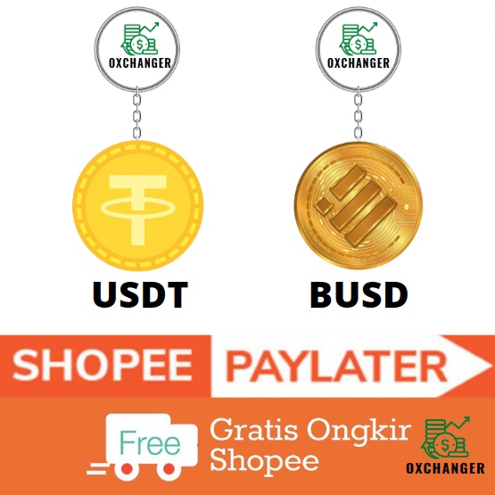 Gantungan Kunci USDT/BUSD