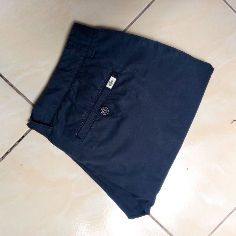 Celana Chino LACOSTE Slimfit 32 Second Original