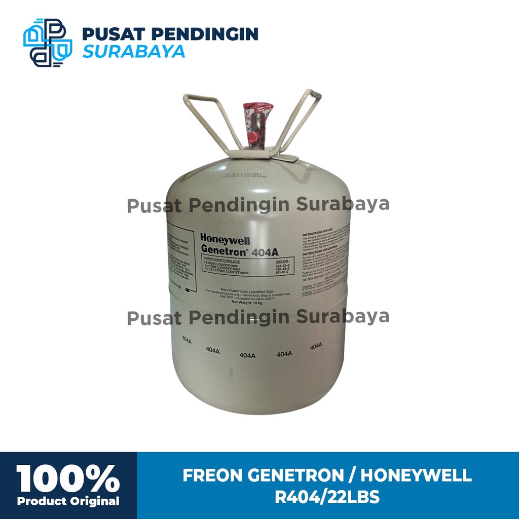 Freon Honeywell Genetron R404 22LBS - FREON R404 GENETRON - Jual Freon Murah R404