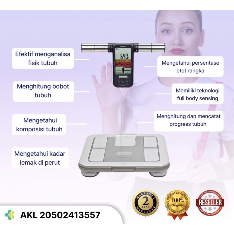 Omron Karada Scan HBF-375 / TIMBANGAN OMRON KARADA SCAN HBF 375 BODY FAT COMPOSITION MONITOR ALKES MEDAN|ALAT KESEHATAN