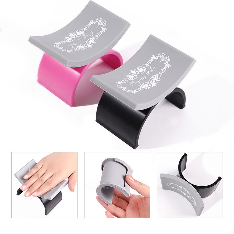Sandaran Silicone Untuk Nail Art, bantal manicure/ bantal tangan/Silicone manicure hand rest/sandaran tangan nail art