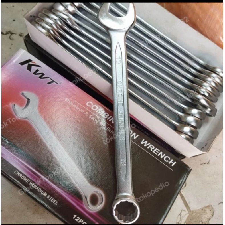 Kunci Ring Pas 19 mm KWT MAD IN TAIWAN
